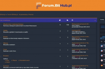 Forum finansowe Bithub już działa